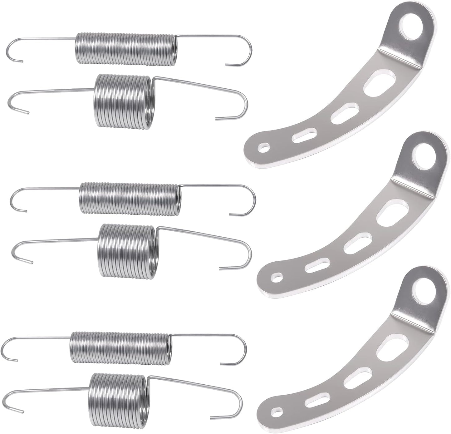 Universal 59206 Carburetor Throttle Return Spring and 4708 Throttle Return Spring Bracket for Most 5-1/8 Carburetor Necks (3Pack)