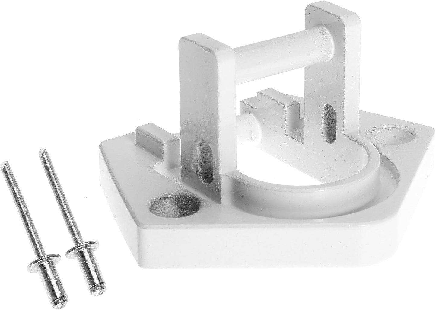 RV Awning Bottom Bracket Foot for Dometic Rounded Hardware for Sunchaser II RV Rounded Hardware Replacement Part (Right or Left (Bracket-U1)