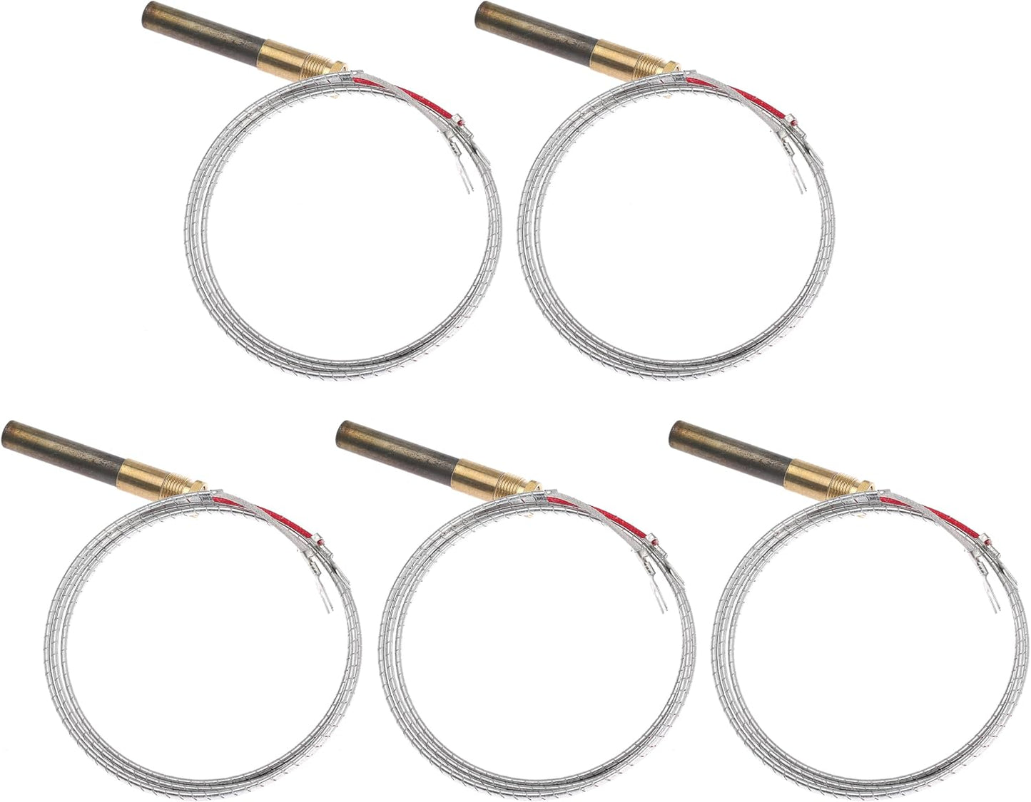 36'' 750mv Thermopile Generators for Fireplace Gas Ovens/Grills/Boilers/Water Heaters Frying Furnace 750℃ Millivolt Thermocouple