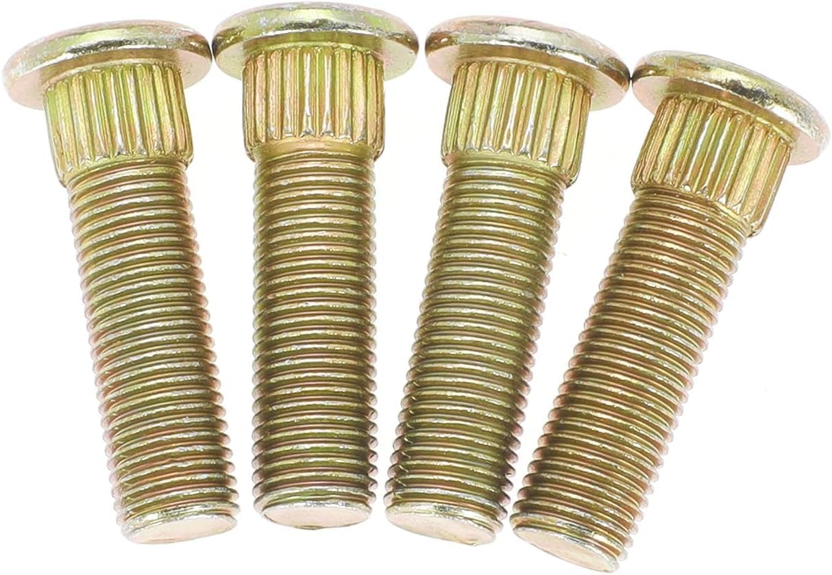 Front Rear Wheel Stud for Polaris for Ranger for Sportsman for RZR 570 700 800 900 2006-2021 Replace 7518378 (8PCS)