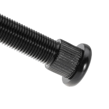 Wheel Stud Bolt 1" Longer Than Stock for Ford for Mustang 1965-2004 for Chevy C10 1973-1987 with Extended Length, 1/2" x 20 Thread, 3" Length, 0.625 Knurl (20Pcs)