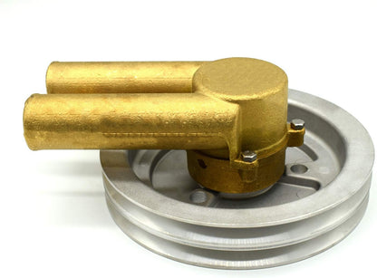 21214596 Sea Water Pump Compatible with Volvo Penta Belt Pulley 4.3 5.0 5.7 Engines Replace 21214596 3858229