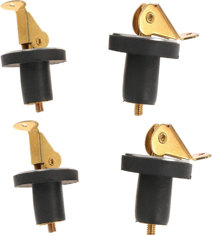 Boat Drain Plug Brass Boat Plug Snap Rubber Plugs Deck Plug for Boat Marine Twist Accessories