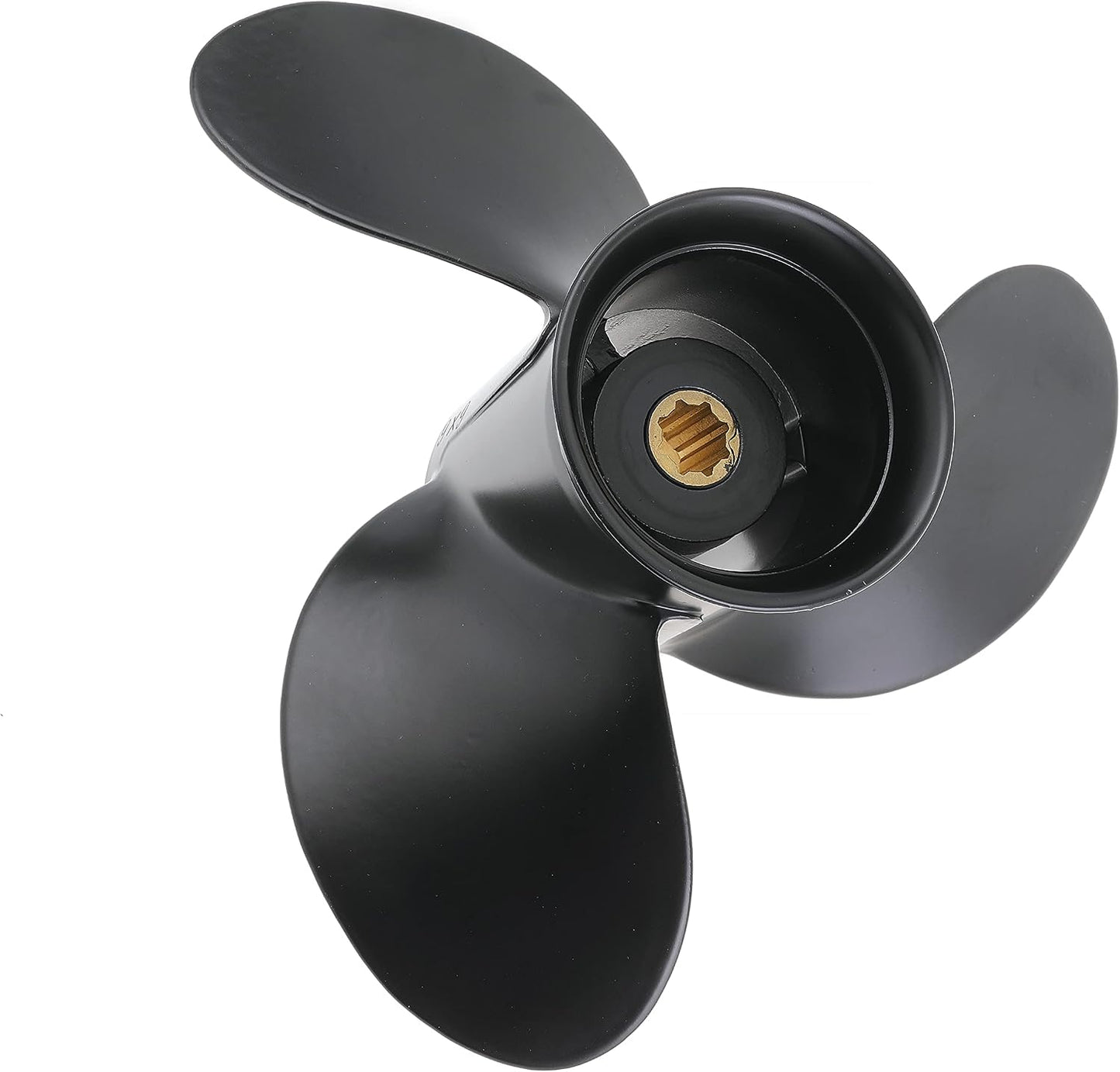 Replace 48-828156A12 Outboard Propeller 9 x 9 for Mercury for Marine Engines 6HP 8HP 9.9HP 10HP 15HP 8 Spline Tooth, 2-1/2" Gearcase, RH