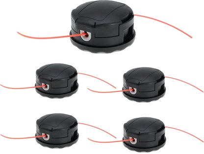 Trimmer Head for Echo Weed Eater PAS210 PAS211 PAS225 PAS230 for Echo Speed Feed 400 SRM210 SRM211 SRM225 SRM230 for SHINDAIWA C230 C242 C2510 5PCS