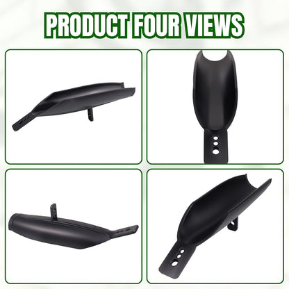 LB Wire Guide Shoehorn Wire Pulling Guides for Use 2” PVC and Metal LB Fitting Pulling Tools for Easy Wire Installation, Black (2 Pack)