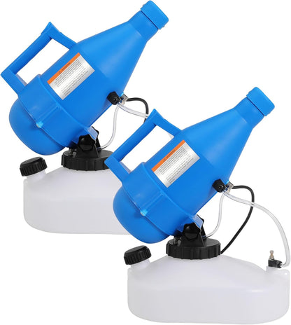 4.5L Electric ULV Fogger Sprayer 1.2 Gallon Portable Cold Mist Machine Spraying 30ft Spray Distance for Home, Yard, Garden, Patio, and Large Indoor Outdoor Spaces, 1 Pack