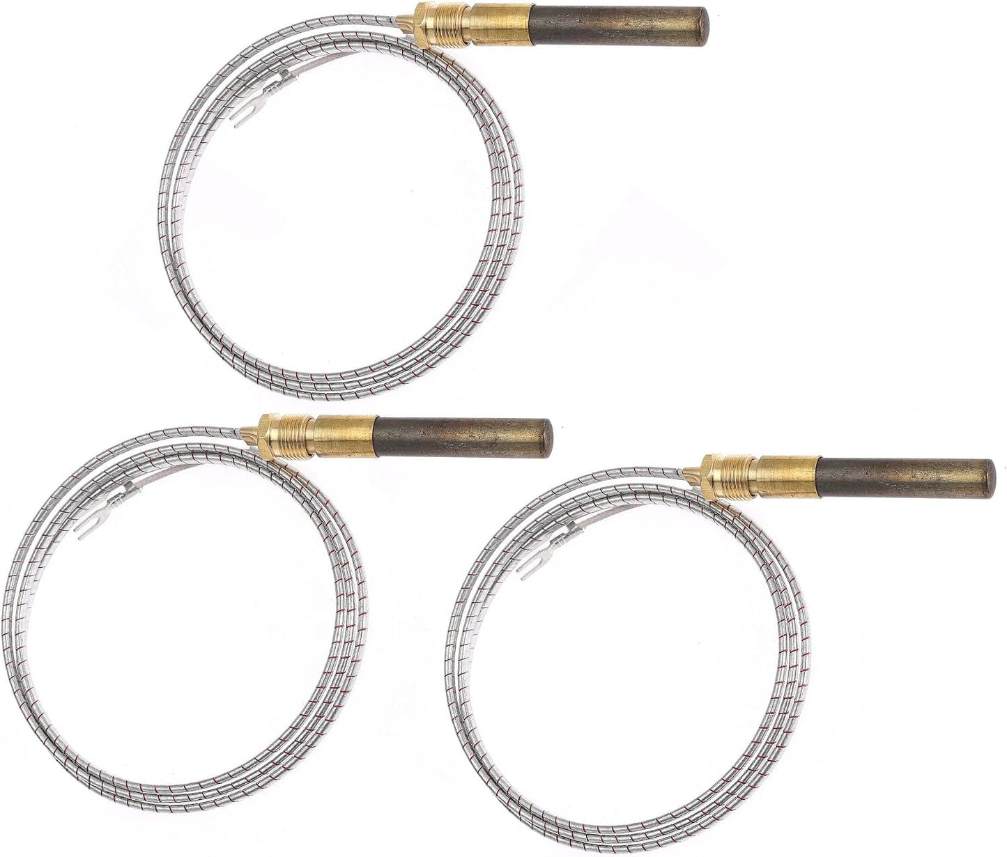 36'' 750mv Thermopile Generators for Fireplace Gas Ovens/Grills/Boilers/Water Heaters Frying Furnace 750℃ Millivolt Thermocouple