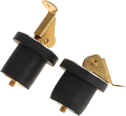 Boat Drain Plug Brass Boat Plug Snap Rubber Plugs Deck Plug for Boat Marine Twist Accessories
