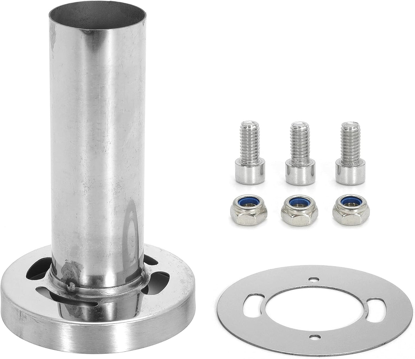 4.5" Round Tip Silencer Exhaust Muffler for 4.5 inch Tip Removable Exhaust Silencer