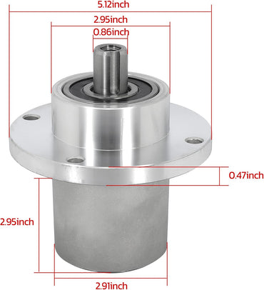 Spindle Assembly for Bad Boy MZ Magnum 42" Zero Turn Replace 037 2000 00 | Replaces 037 2050 00, for Bad Boy MZ Magnum 42" 48" 54" Deck for Zero Turn Mower for Eagle Star