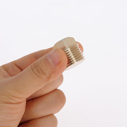 Boat Plug 1/2 Inch NPT Brass Boat Drain Plugs Thread Boat Garboard Drain Plug Fits for Most Boat Hulls