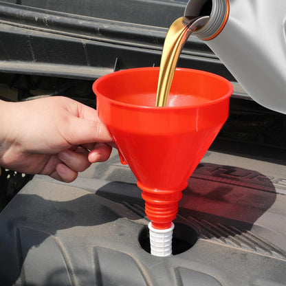 Wide Mouth Oil Funnel Flexible Fuel Funnel with Long Hose Funnels for Automotive Use Car Funnel for Engine Gas Gasoline Diesel Fluid Liquid (2)