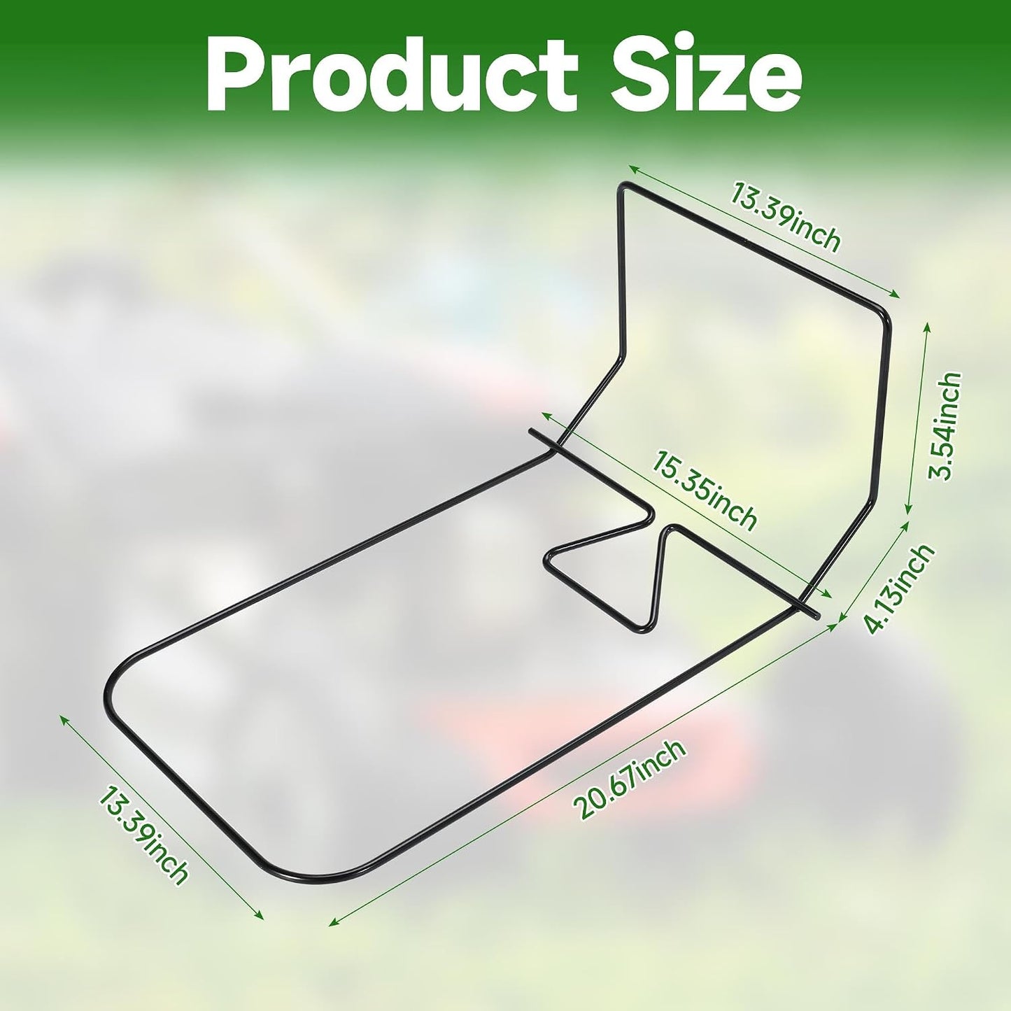 Lawn Mower Bag Frame Grass Catcher Bag Frame for to-ro 22" Recycler Lawn Mower Replace 132-4483-03 114-2639-03 (Frame)
