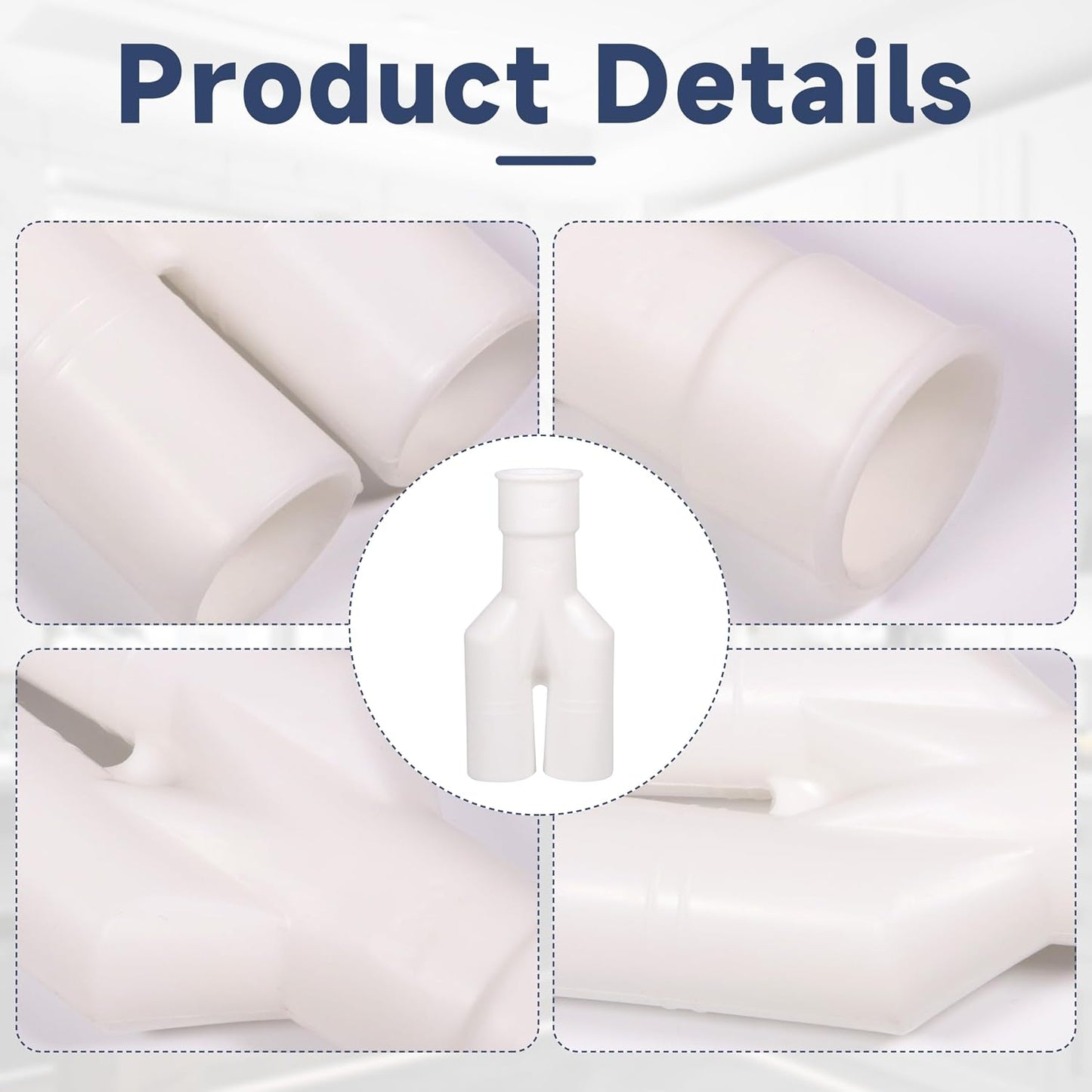 Dishwasher Drain Hose Joiner for Fisher & Paykel Dual Drawer Dishwasher Replaces 525925, FP-529872 (2PCS)