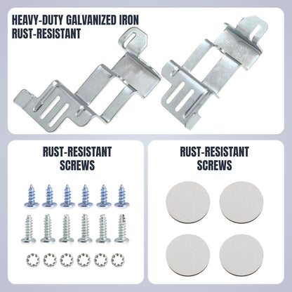 Stacking Kit Replaces SK-DH for Sam-sung 24 Inch Wide Front Load Washer and Dryer Combo, Stack Bracket Sets for Stackable Laundry Machine, 1 Set