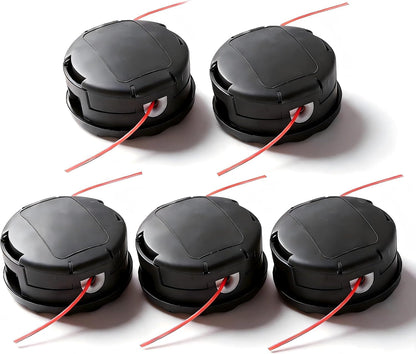 Trimmer Head for Echo Weed Eater PAS210 PAS211 PAS225 PAS230 for Echo Speed Feed 400 SRM210 SRM211 SRM225 SRM230 for SHINDAIWA C230 C242 C2510 5PCS