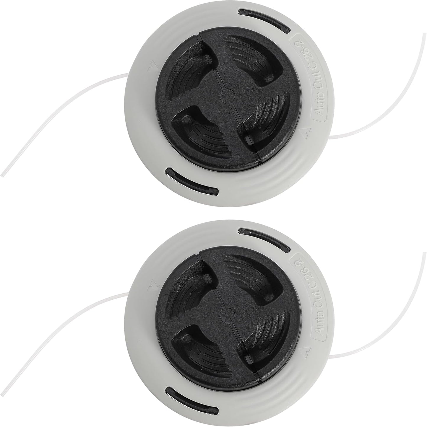 C26-2Trimmer Head Replace 4002 710 2169 for Stihl FS55 FS55R FS56 FS56RC FS70 FS70R FS80 FS85 FS90 FS90R FS91 FS94 FS110 FS120 FS131R FS131 S250 FS240 Trimmer Weed Eater 3PC
