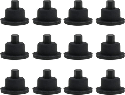 Stove Grate Rubber Feet Replacement for Wolf for Subzero Gas Cooktop Range Burner Rubber Grate Bumper Pads 12 Pack