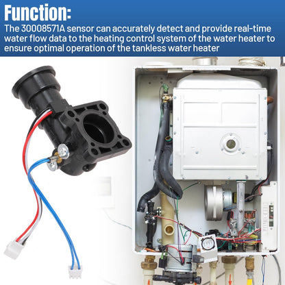 30008571A Water Flow Sensor for Navien Tankless Water Heater for Navien NPE (A) Series (Not for NPE (S) Series and Not for NTI GF200 Series)