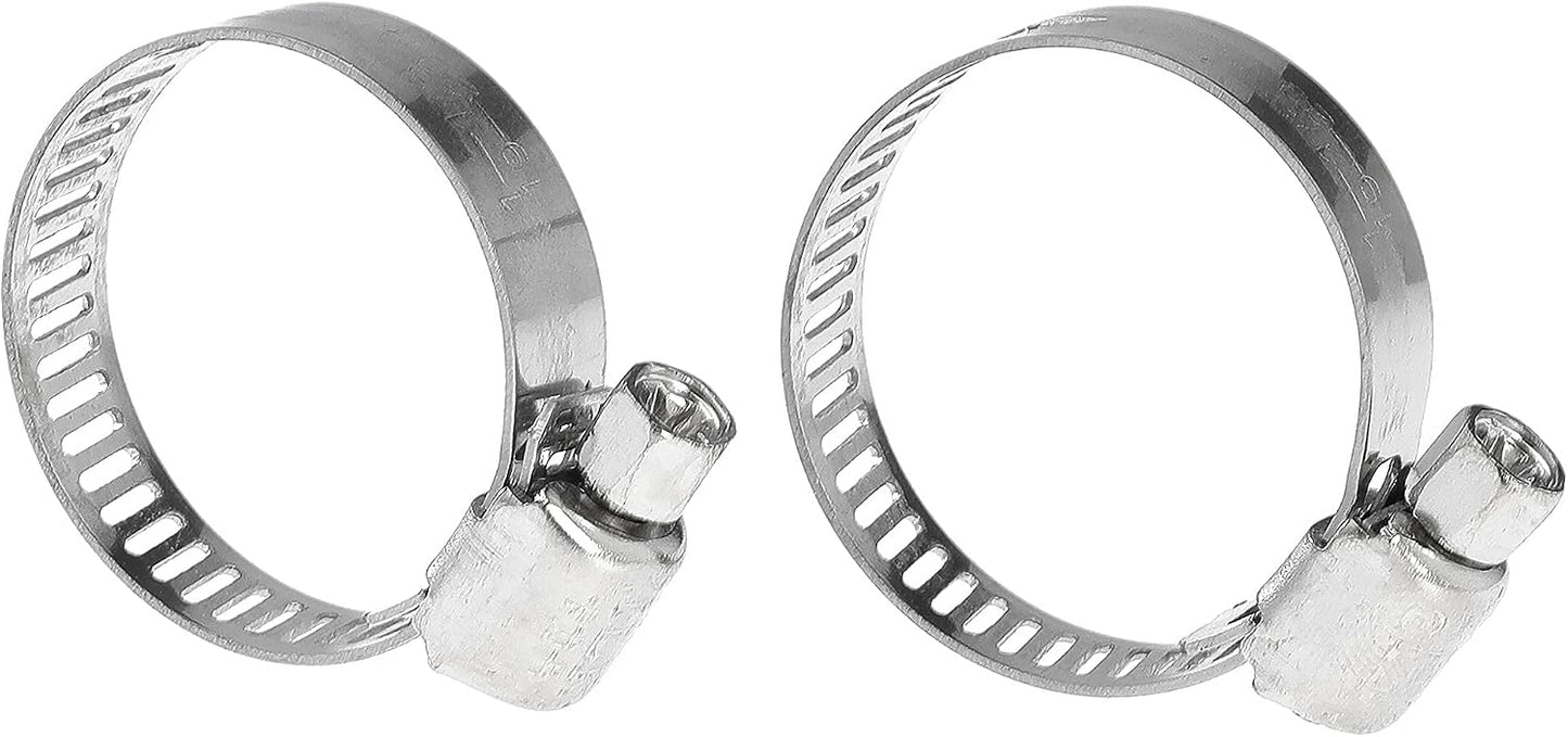 60cm 1 inch Diesel Heater Exhaust Pipe Generator Exhaust Extension Fuel Tank Diesel Gas Vent Hose with Clamps