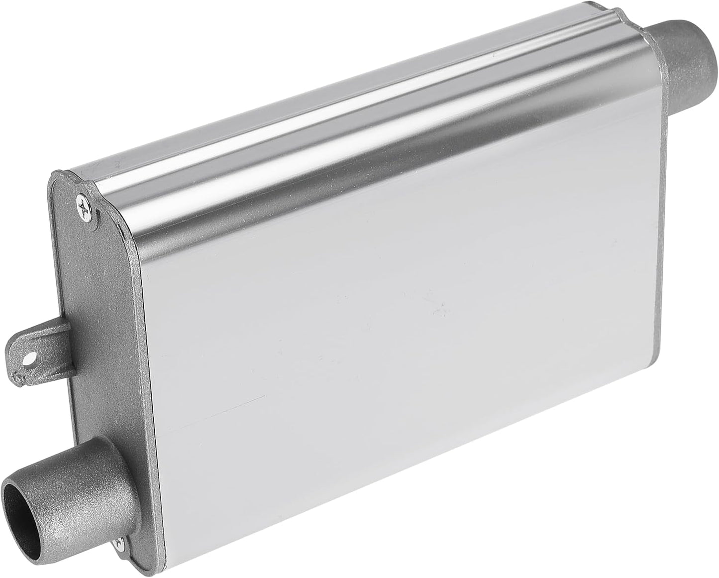 24mm Exhaust Muffler Pipe Upgraded for Chinese for Eberspacher Diesel Heaters Air Compressor with 2 clamps and screws, Silver