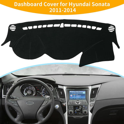 Dashboard Cover Dash Cover Mat for Hyundai Sonata 2011 2012 2013 2014 Models Non-Slip Dash Board Protector