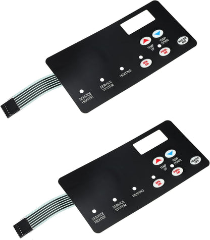 Switch Membrane Pad Replace 42002-0029Z 472610Z for MasterTemp Pool Spa Heater Electrical System 2PCS