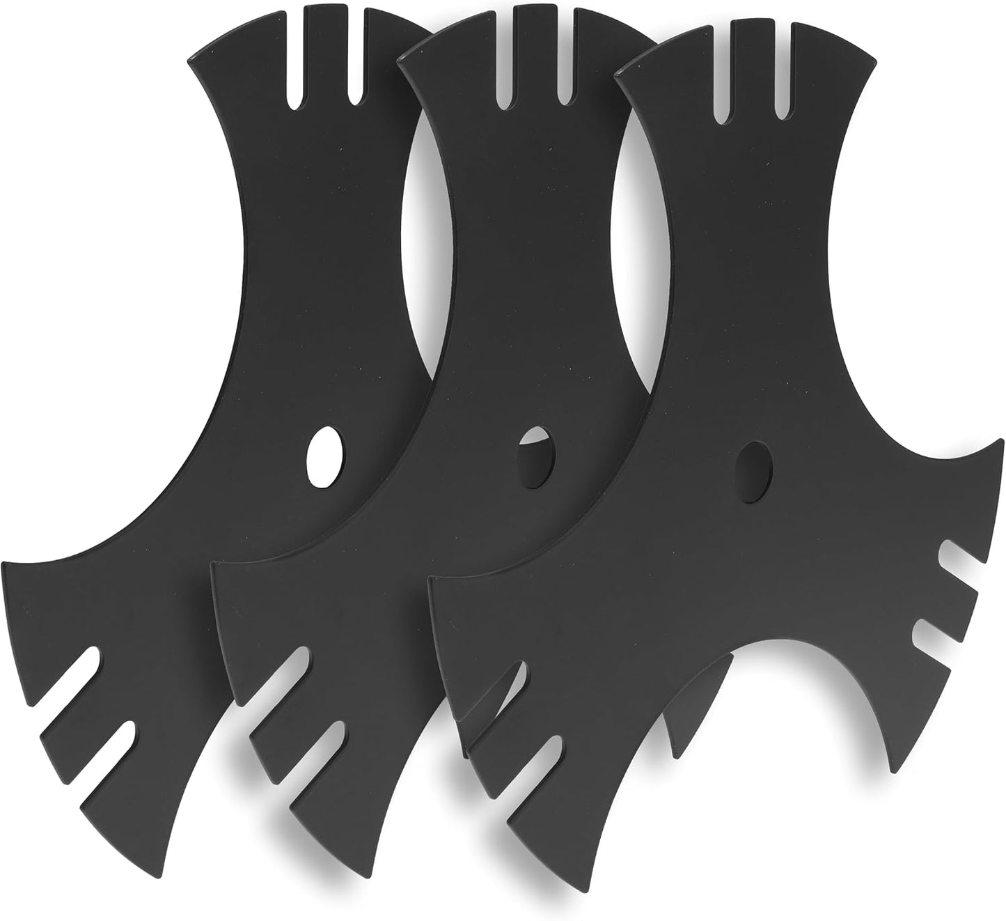 9" 3-Side Edger Star Blades 5/8" Center Hole for Troy-Bilt TB554 TEB515 for Craftsman Replace 7185767 781-0748 781-0748-0637 981-0748 40-009 490-105-M017 4PC