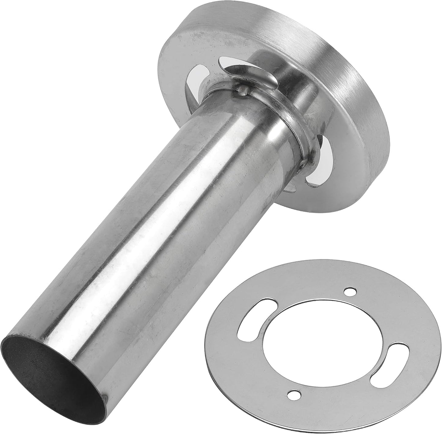 4.5" Round Tip Silencer Exhaust Muffler for 4.5 inch Tip Removable Exhaust Silencer