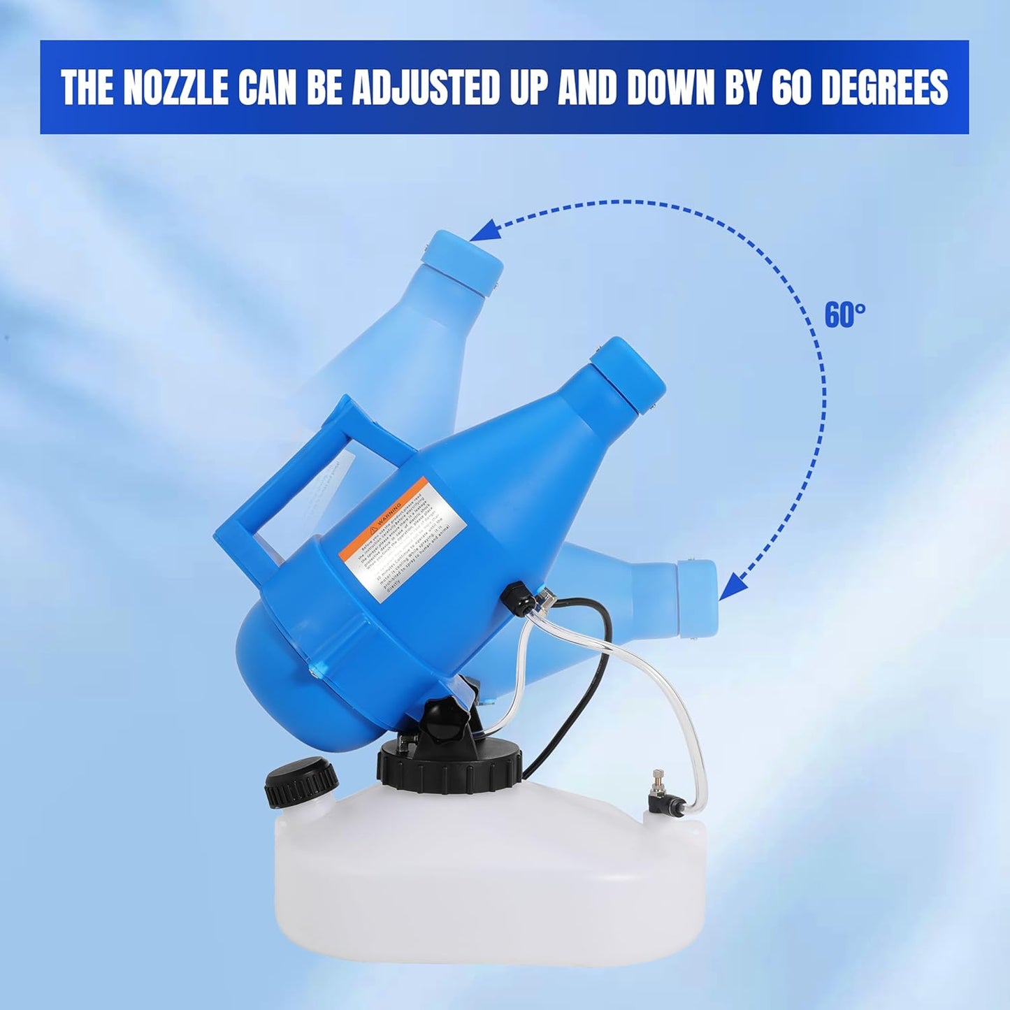 2-PACK 4.5L (1.2 Gallon) ULV Fogger Sprayer Machine Electric Portable Ultra-Low Volume Atomizer