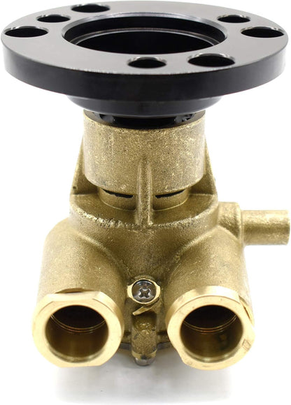 Mounted Impeller Water Pump For Volvo Penta F6B-9 Water Pump Replacement For Jabsco 50410-1201 10-24232-1 856513 3860703 For OMC V8 Engines(Vo6850)