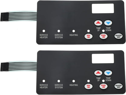 Switch Membrane Pad Replace 42002-0029Z 472610Z for MasterTemp Pool and Spa Heater Electrical System