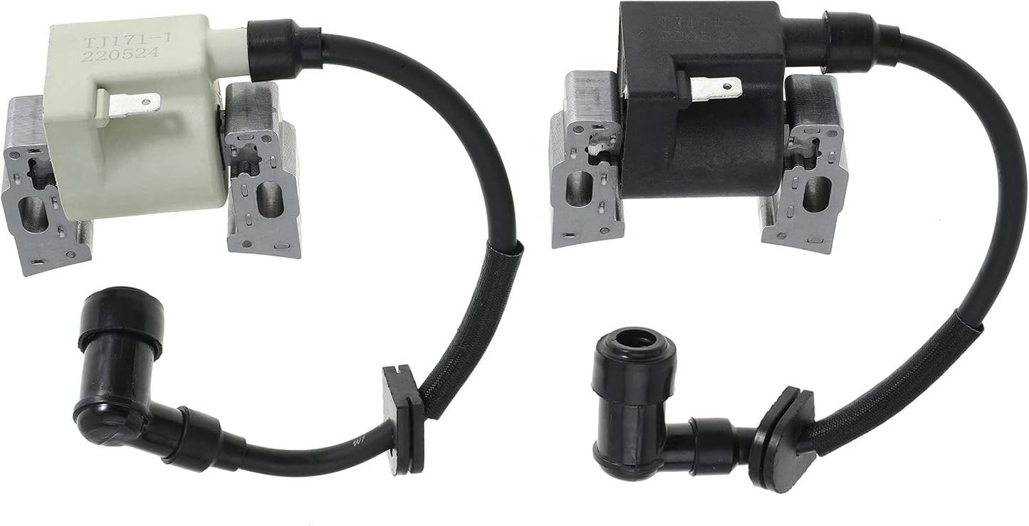 30500-ZJ1-845 Ignition Coil Left and Right Ignition Coil Set for Honda GX670 GX620 GX670 GX610 18HP 20HP 24HP V Twin Engines Replaces 30500-ZJ1-023 30500-ZJ1-013