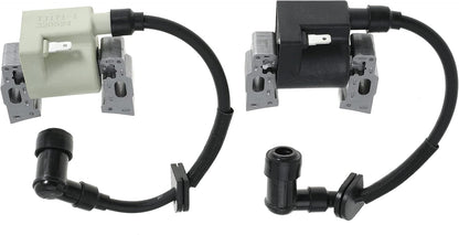 30500-ZJ1-845 Ignition Coil Left and Right Ignition Coil Set for Honda GX670 GX620 GX670 GX610 18HP 20HP 24HP V Twin Engines Replaces 30500-ZJ1-023 30500-ZJ1-013