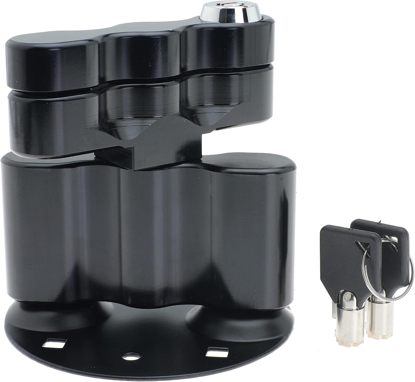 for RX-LOX-PM Pack Mount Lock with Keys Locking Pack Mount for Rotopax for LOX-PM Fuel Pack or Storage Box and Water Pack Gas Can Mounts and Fuelpax Standard Pack