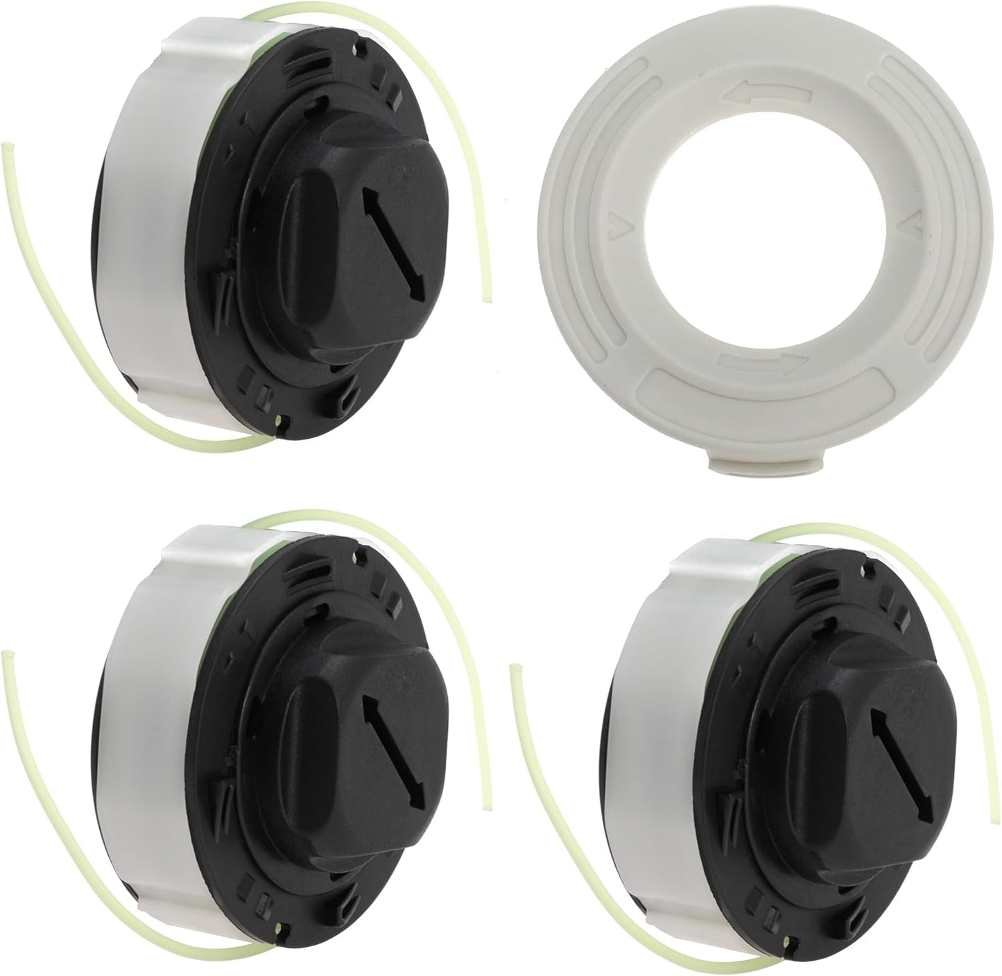 Spool Replacement for Stihl Autocut C3-2 Trimmer Head for FSA 57 FSE 52 FSA57 FSE52 Replace 4009 710 4305 with 1 Cover