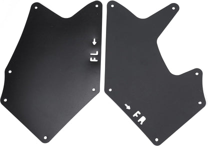Splash Guards for Fender Liner Shields with Clips Retaining Retainer for Toyota Tundra Sequoia 2007-2020 Replaces 53737-0C030 53736-0C030 53739-0C020, Mud Flaps Mudflaps Mudguards