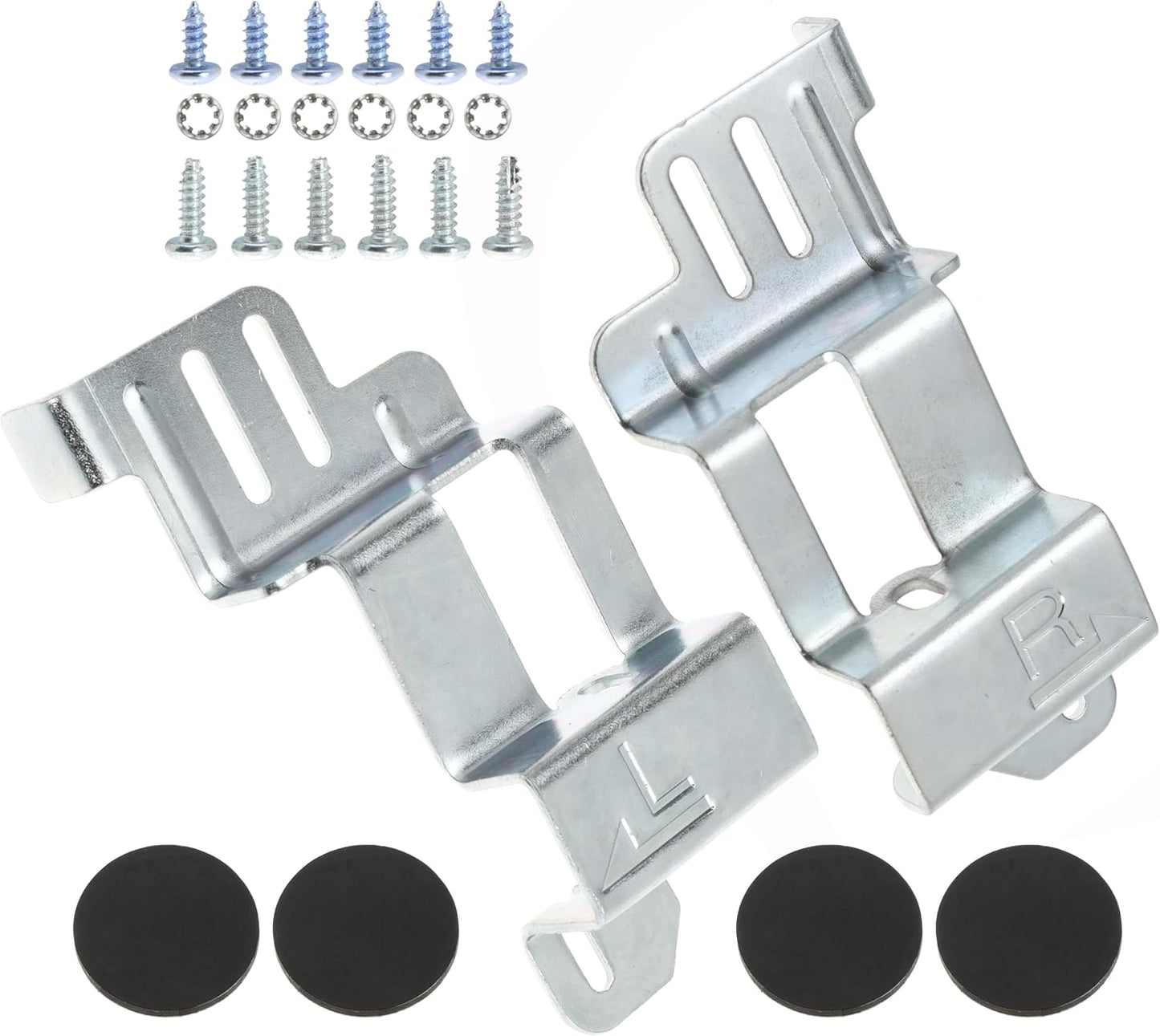 24 Inch Stacking Kit Replaces SK-DH Laundry Stack Bracket for Sam-sung 24 in. Wide Front Load Washers and Dryers, Set of 2