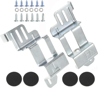 24 Inch Stacking Kit Replaces SK-DH Laundry Stack Bracket for Sam-sung 24 in. Wide Front Load Washers and Dryers, Set of 2