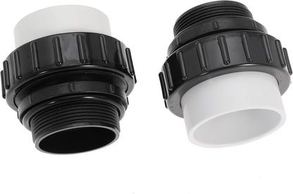 2" MIP x 2" PVC Hi Temp Union Replace 21063-200-000 For Intelliflo For Whisper flo Pool Spa Pump 2" High Temperature Unions for Inground Swimming Pool