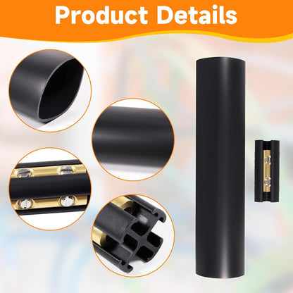 Underground Wire Splice Kit Connectors and Heat Shrink Tube Electrical Cable Direct Buried Uf Wire for 14/3 to 8/3 Range Handle Voltages Up to 600 Volts (5Set)