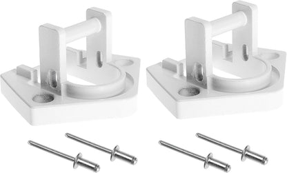 RV Awning Bottom Bracket Foot for Dometic Rounded Hardware for Sunchaser II RV Rounded Hardware Replacement Part (Right or Left (Bracket-U1)