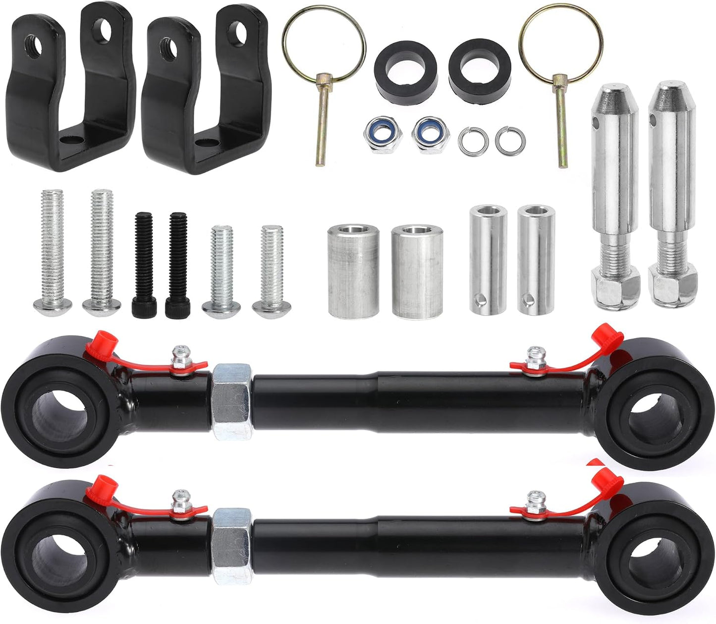 Front Swaybar Quicker Disconnect End Links Replace 2030 for Wrangler TJ | For Jeep Wrangler TJ 1998-2006, For Cherokee WJ ZJ 1993-2004, For XJ Comanche MJ 1984-2001
