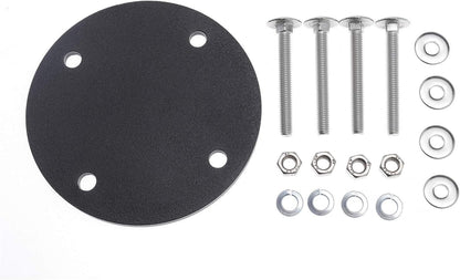 Heavy-Duty Mount Backing Plate Kit for Off-Road Ladder Roof Cargo Rack with Bushings