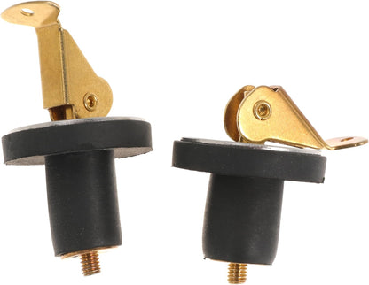 Boat Drain Plug Brass Boat Plug Snap Rubber Plugs Deck Plug for Boat Marine Twist Accessories