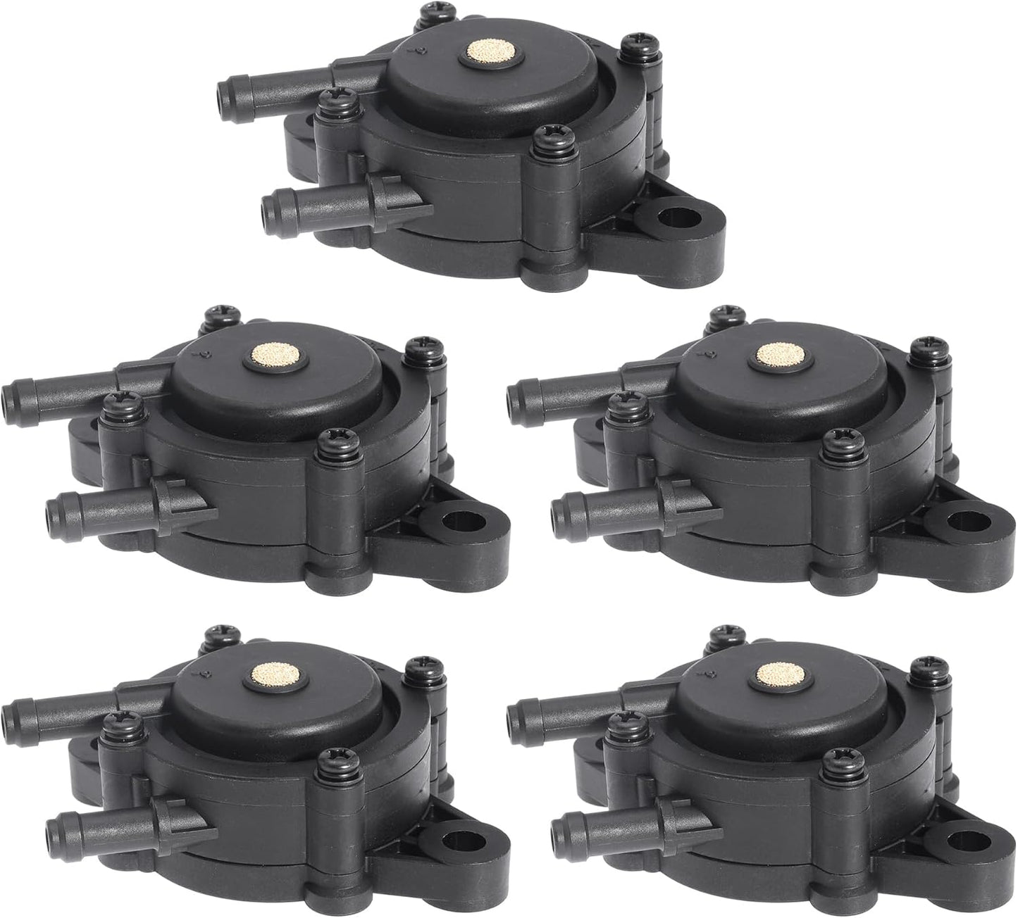 Fuel Pump Replace 808656 807429 491922 691034 for John Deere LG808656 M138498 M145667 for Kawasaki 49040-7001 for 808492 28B702 for Kohler 24 393 16-S, 24 393 04-S (Pack of 5)
