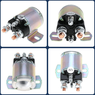 12V Starter Solenoid for Yamaha G2 G8 G9 G11 G14 G16 G20 Gas Golf Cart 1985-2002 4 Terminal Solenoid Replaces JF2-H1950-00 JR3-H1950-00 J38-81950-01 2PCS