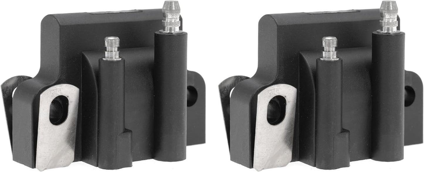 Outboard Ignition Coil Fit for Johnson Replace For 582508 18-5179 183-2508 For Evinrude 4HP to 300HP 60hp 70 hp 90 hp 100hp 115hp 125hp 140hp 200 hp 225hp (Black-2 Pack)