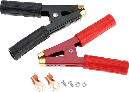 500-800A Jumper Cable Booster Clamp Heay Duty Battery Charger Clamps Alligator Clips for Jumper Starter in Battery Cables